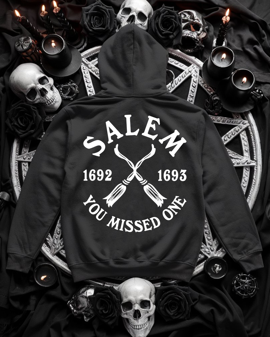 Hexen Hoodie Unisex "Salem" Hexengeschichte, Witchy Vibes Hoody