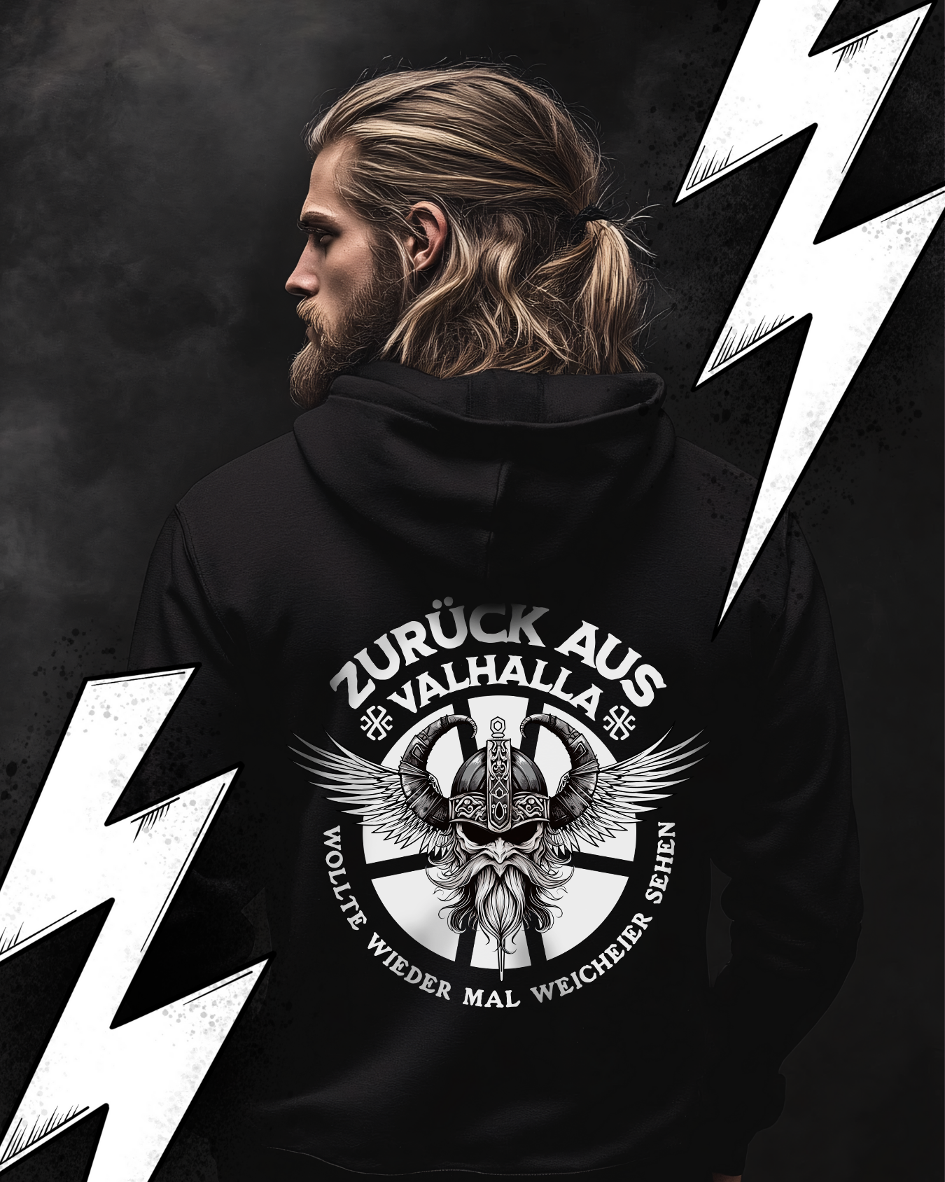 Premium Hoodie Unisex "Zurück aus Valhalla"