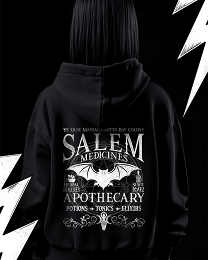 Premium Hoodie Unisex "Salem Apothecary" Hexen Hoodie mittelalter