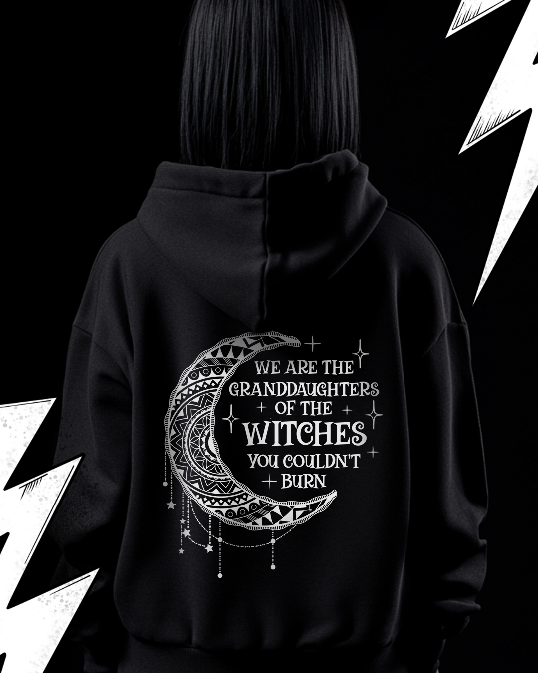 Premium Hoodie Unisex "Witchcraft Hoodie" Mittelalter Hexen Hoodie