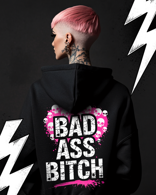 Premium Hoodie Unisex "Bad Ass Bitch"