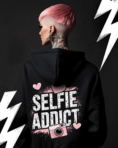 Premium Hoodie Unisex "Selfie Addict"