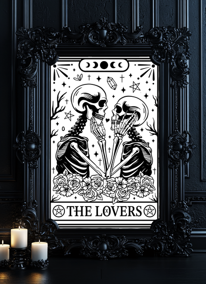 Poster Tarot The Lovers