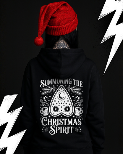 Black Christmas Gothic Hoodie - Christmas Spirit UNISEX
