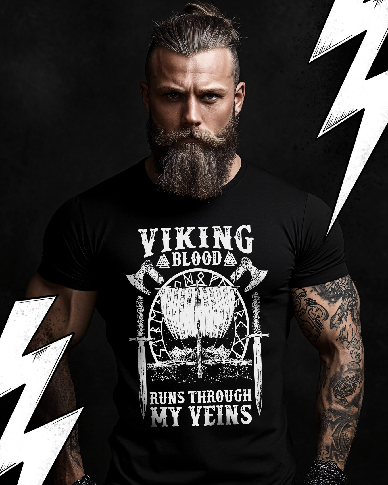 Premium T-Shirt Unisex "Viking Blood"