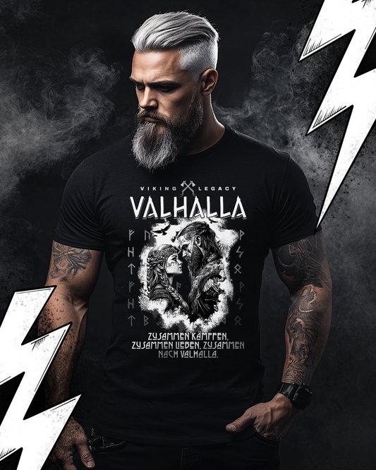 Premium T-Shirt Wikinger Valhalla Partnershirt