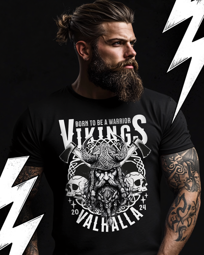 Premium T-Shirt Unisex "Wikinger Warrior"