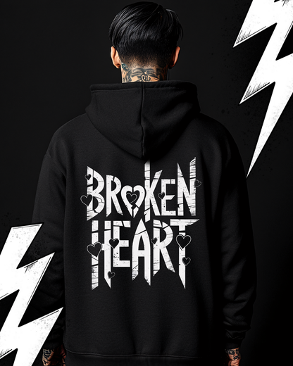 Premium Hoodie Unisex Broken Heart