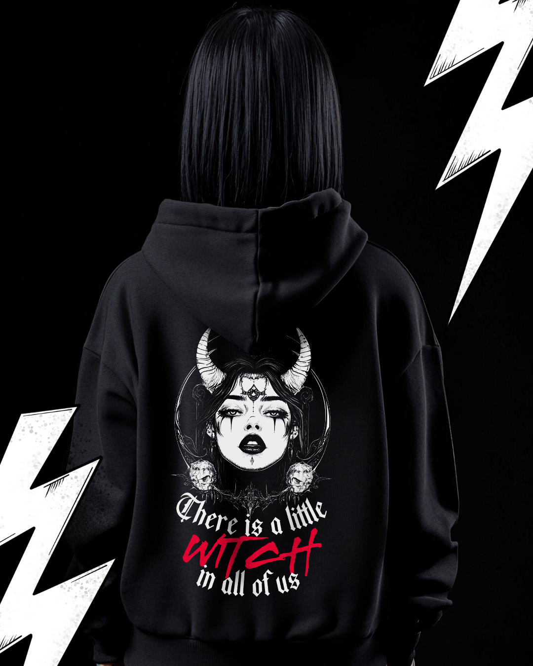 Premium Hoodie Unisex "There is a little witch in all of us"