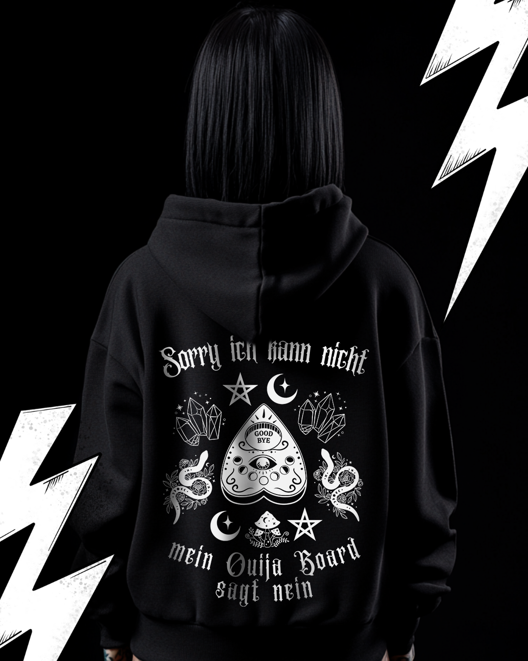 Premium Hoodie Unisex "Ouija Board sagt nein"