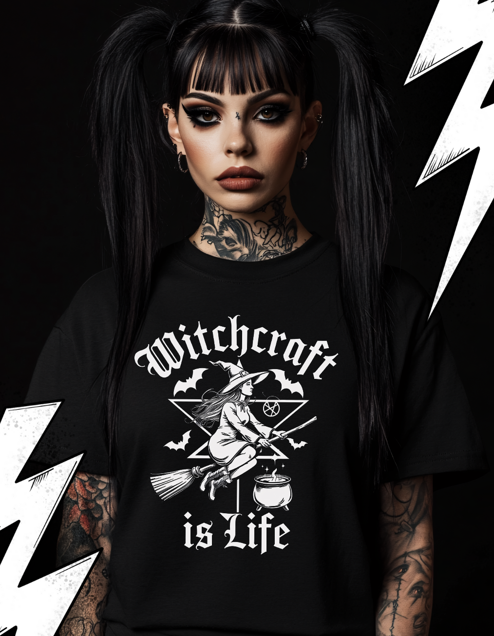 Premium T-Shirt Unisex "Witchcraft is Life"