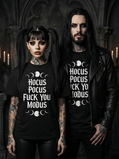 Hocus Pocus fuck you Modus - T-Shirt Set für Pärchen