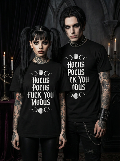 Hocus Pocus fuck you Modus - T-Shirt Set für Pärchen