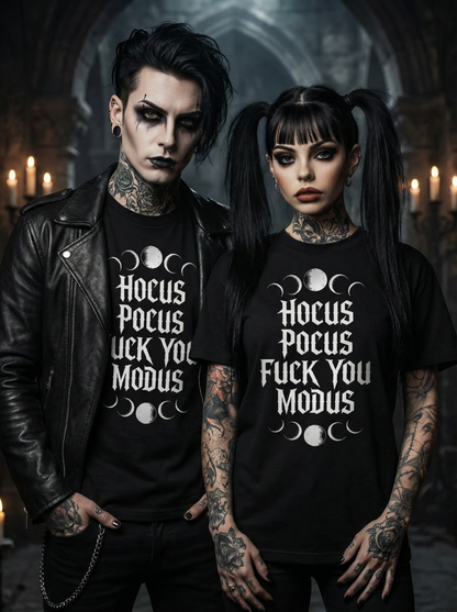 Hocus Pocus fuck you Modus - T-Shirt Set für Pärchen
