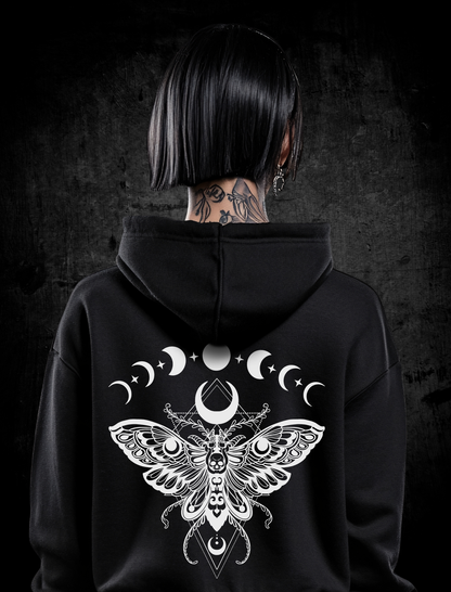 Premium Hoodie Unisex "Mond Phasen"