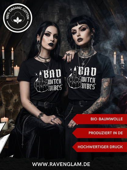 Bad Witch Vibes für Besties - Gothic T-Shirt Set für 2 Freundinnen