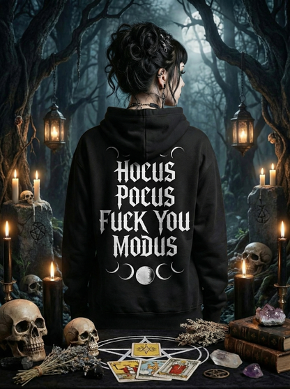 Premium Hoodie Unisex "Hocus Pocus fuck you Modus"