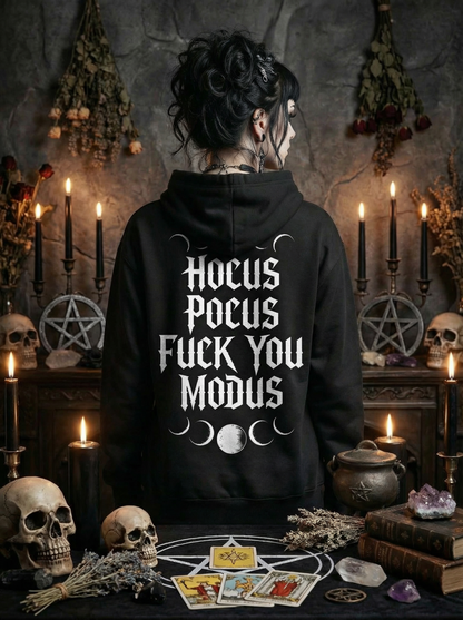 Premium Hoodie Unisex "Hocus Pocus fuck you Modus"