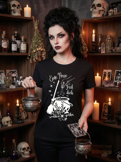 Witchcraft T-Shirt "EIne Prise fick dich" Wicca Shirt Witchy Vibes