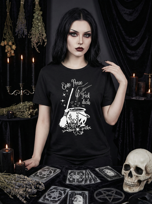 Witchcraft T-Shirt "EIne Prise fick dich" Wicca Shirt Witchy Vibes