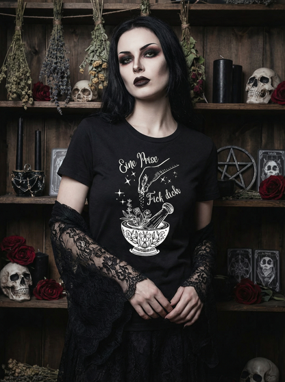 Witchcraft T-Shirt "Eine Prise Fick dich" Wicca Shirt Witchy Vibes
