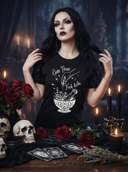 Witchcraft T-Shirt "Eine Prise Fick dich" Wicca Shirt Witchy Vibes