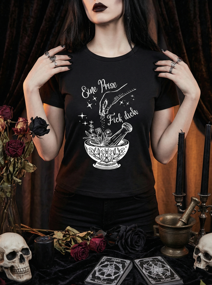 Witchcraft T-Shirt "Eine Prise Fick dich" Wicca Shirt Witchy Vibes