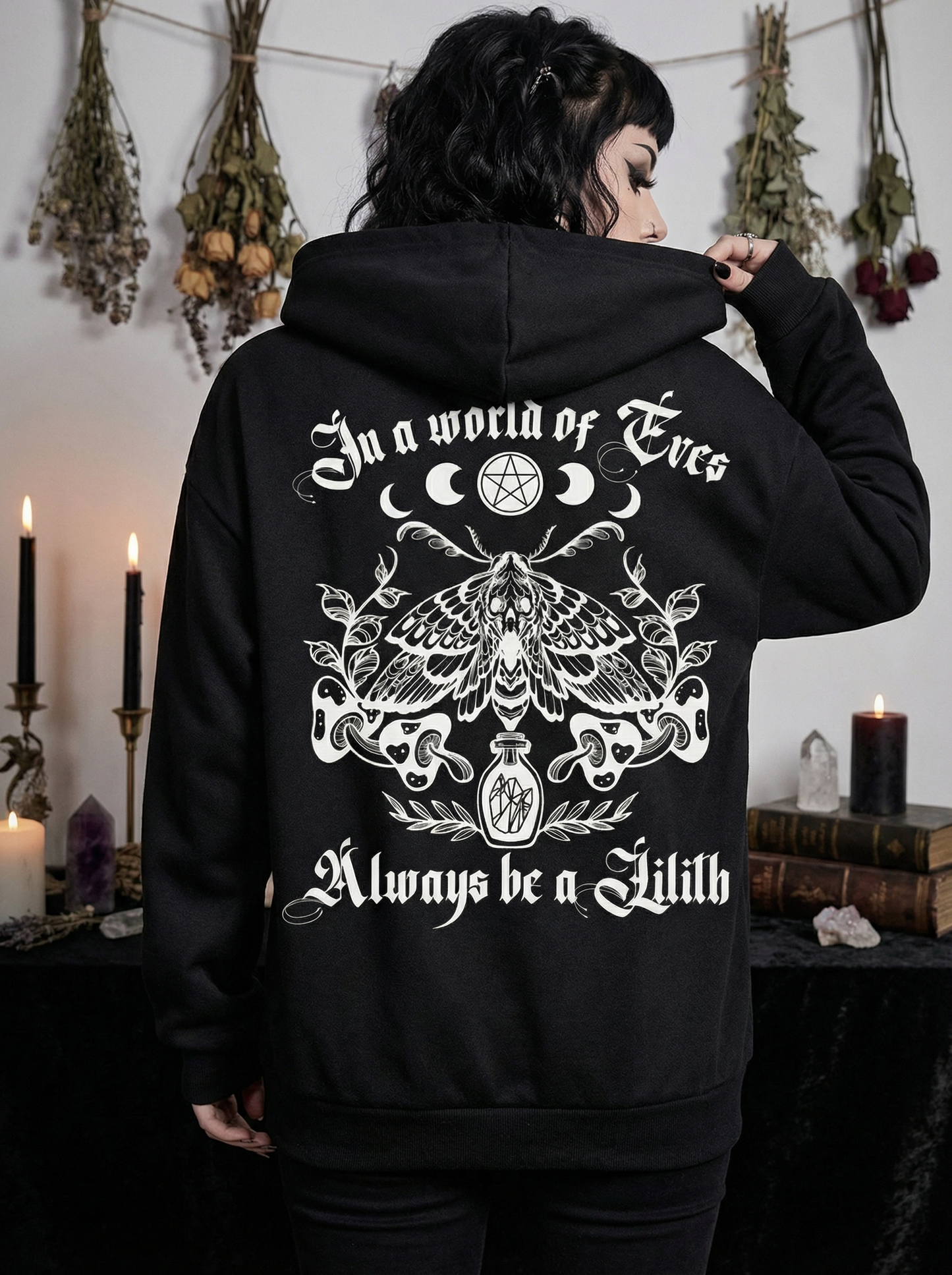 Oversized Hoodie Unisex "Always be a Lilith"