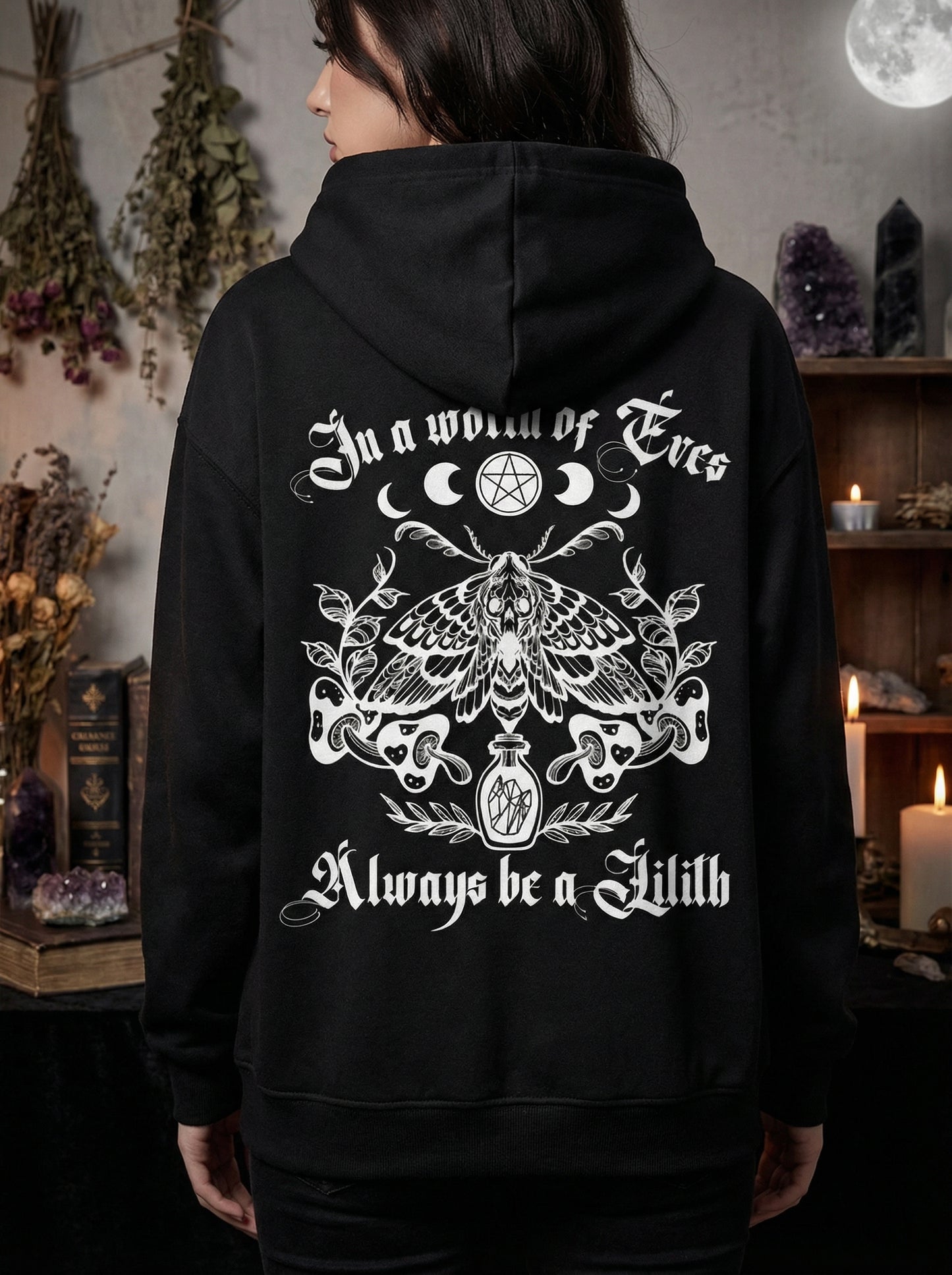 Oversized Hoodie Unisex "Always be a Lilith"