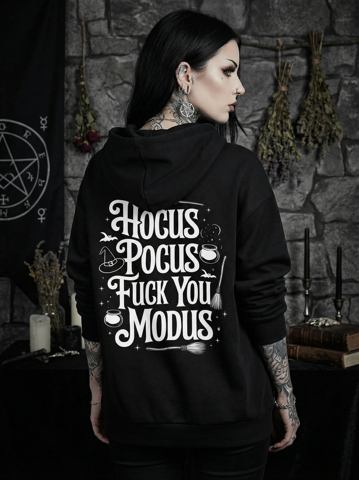 Premium Hoodie Unisex "Fuck you Modus"