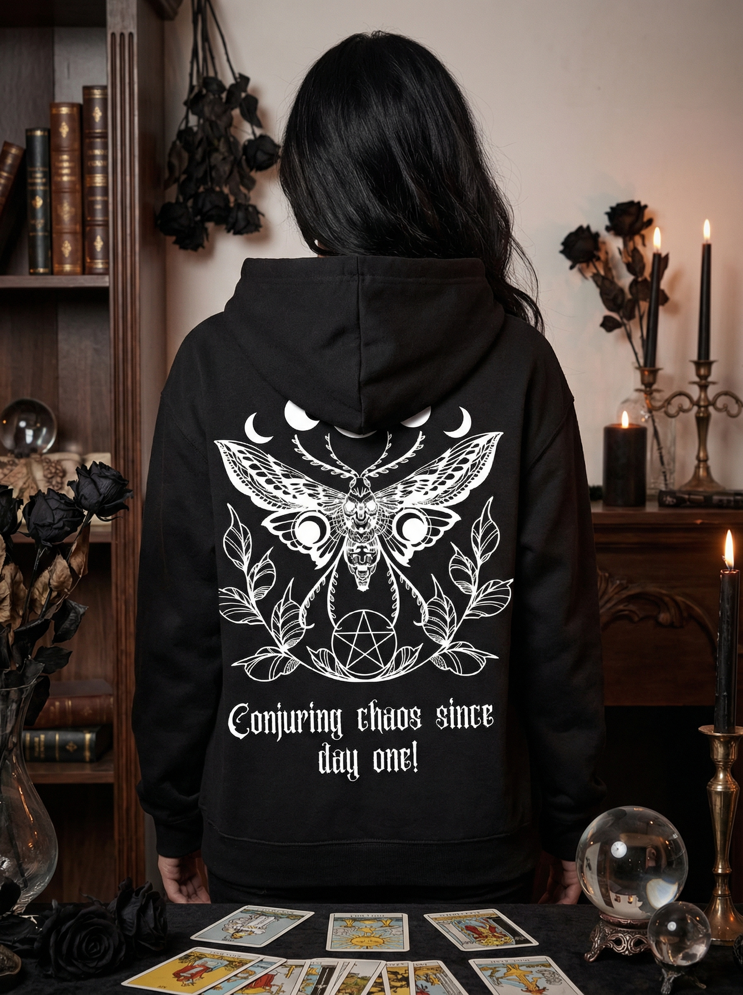 Premium Hoodie Unisex "Conjuring Chaos"