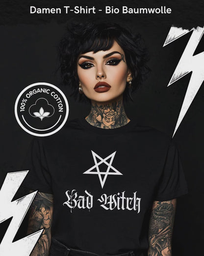 Bad Witch - Premium Organic Shirt Women, Dark Fashion, Gothic Shirts