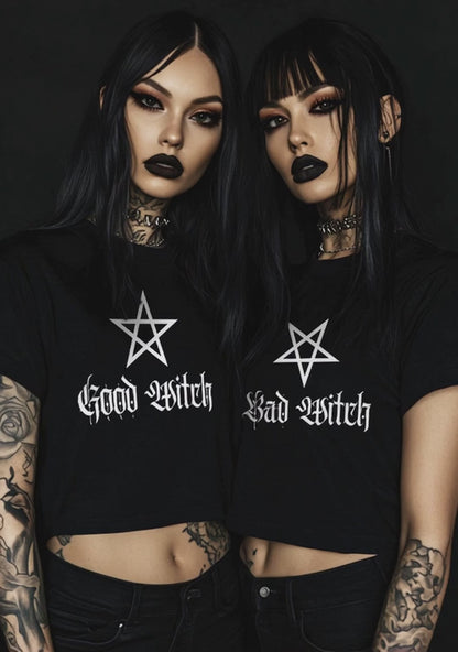 Bad Witch, Good Witch - T-Shirt Spar Set, Partnerlook