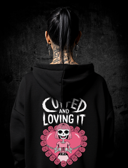 Premium Hoodie Unisex "Cuffed and Loving it"